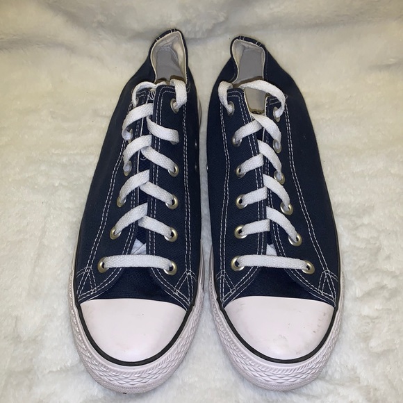 Converse Men’s Shoes Size 8.5 Blue Preowned No Box